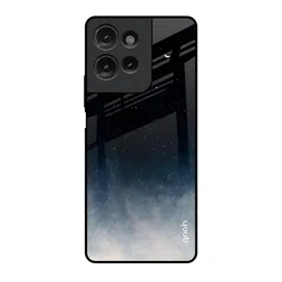 QRIOH Black Aura Printed Motorola G75 5G Impact Resistant Back Case-24