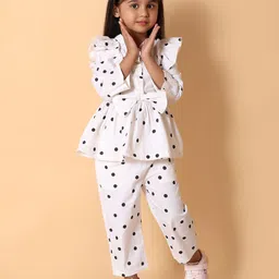 BEBE UNICORN Girls Printed Top with Trousers-image-23