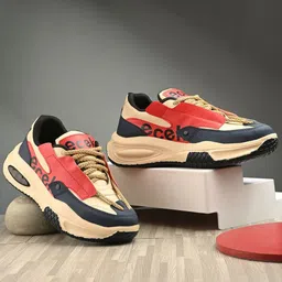 Corsac Men Colourblocked Sneakers-picture-38