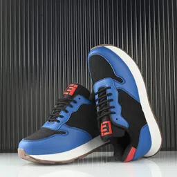 Eego Italy Men Colourblocked Lace-Ups Retro Chunky Sneakers-image-61