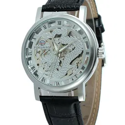 FORSINING Men Dial & Leather Straps Analogue Watch FSG8142M3S1-image-94