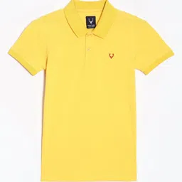 Allen Solly Junior Boys Solid Polo Collar Cotton T-Shirt-image-71