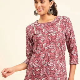 NEESH Women Pure Cotton Printed Kurti-57