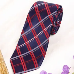 Alvaro Castagnino Men Checked Broad Tie-image-76