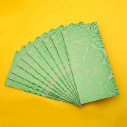 Archies 10 Pieces Mettalic Foil Englossed Shagun Envelope-image-82