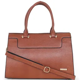 Stamp Leather Handheld Bag-35