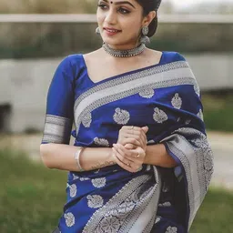 Kedar Fab Woven Design Zari Kanjeevaram Saree-image-73