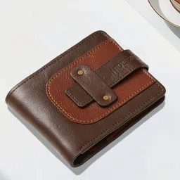 Hidesign Men Leather Two Fold Wallet-15