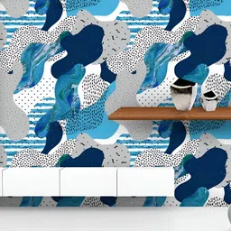 ArtzFolio Printed UV-Resistant Anti-Bacterial Minimalistic Doodle Peel & Stick Wallpaper-image-13