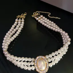 Bienvene Women Gold-Plated Layered Necklace-30