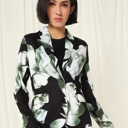 BAESD Slim-Fit Single Breasted Blazer-image-82