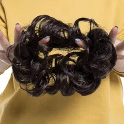 MEGARICH Wavy Halo Hair Extension - Black-image-95