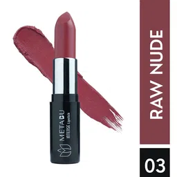METABU Set Of 3 Intense Lipsticks-4.2g Each - Ruby Red 01 - Dusky Pink 03 - Raw Nude 03 image 4
