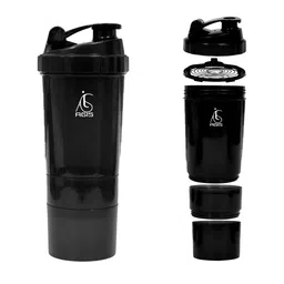 AGIS Black Single Plastic Printed Water Bottle-image-59