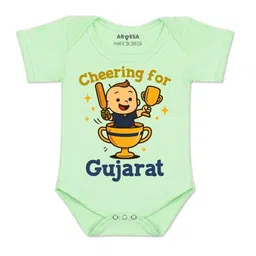 arvesa Cheering For Gujarat Printed Romper-picture-23