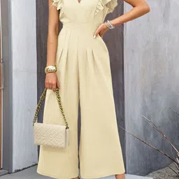 StyleCast Women V-neck Sleeveless Basic Jumpsuit-picture-52