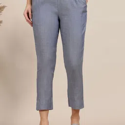 AURELIA Women Slim Fit Trousers-image-42