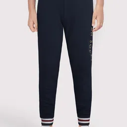Allen Solly Junior Boys Brand Logo Printed Joggers-image-68
