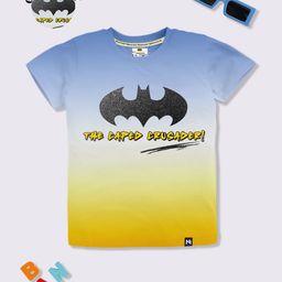 YK X Minute Mirth Boys BatmanOmbre Effect T-shirt-picture-4