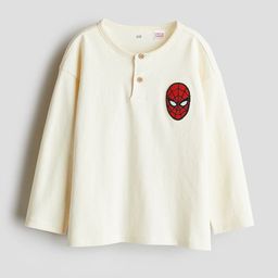 H&M Cotton Henley Top-image-37