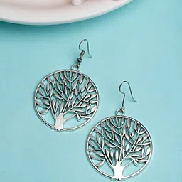Anouk Circular Drop Earrings-9