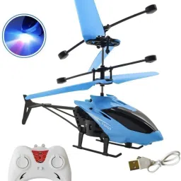 Remote Control Helicopter Toy with Hand Sensor-3D Light & Safety Sensor for kids-23