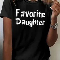 KPOP Typography Printed T-shirt-picture-31