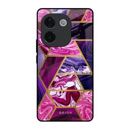 QRIOH Abstract Printed Vivo T3 Pro 5G Back Case Mobile Accessories-picture-10