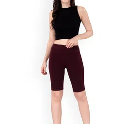 TRASA Women Slim Fit Cycling Sports Shorts with Antimicrobial Technology-picture-53