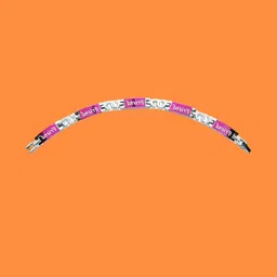 Dynamic Retail Global Men's Multi Color Stainless Steel Bracelet-image-93