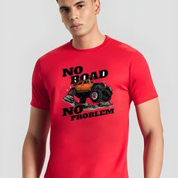 THE BEETEL HOUSE Men Graphic Printed Round Neck Slim Fit T-shirt-image-83