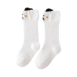 SYGA Kids Striped Cotton Above Knee Length Socks-95