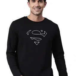 Organic Chics Men Superman Bio Finish Graphic Printed Round Neck Cotton T-shirt-picture-27