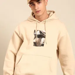 Joven Men Printed Hooded Sweatshirt-image-34