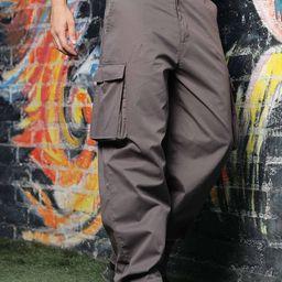 House of Koala Unisex Cotton Original Regular Fit Cargos Trousers-image-32