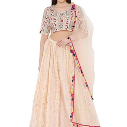 Payal Singhal Printed Ready to Wear Lehenga &-picture-40