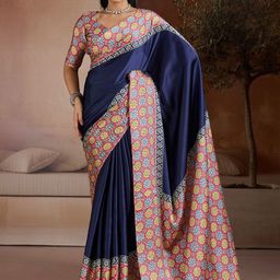 Anouk Rustic Ethnic Motifs Banarasi Saree-picture-4