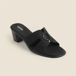 Metro Block Mules with Laser Cuts image 5