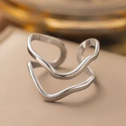 MYKI Silver-Plated Finger Ring-image-51