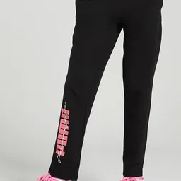 Puma Women Regular Fit Knitted Brand LogoCotton Regular Track Pants-picture-44