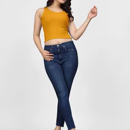 Moda Rapido Women Crop Tank Top-image-86