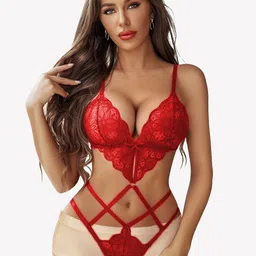 FIMBUL Net Baby Doll with High-Low-picture-24