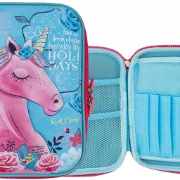 Pencil Case Unicorn Art EVA Pencil Box-22