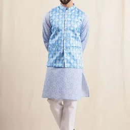 Anouk Men Printed Regular Kurta with Pyjamas-image-10