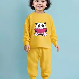 YK X Trampoline Unisex Kids T-shirt with Pyjamas-image-58