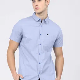 BRUCEWANE Men Standard Opaque Semiformal Shirt-image-25