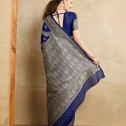 Shreyansh creation Pure Silk Woven Design Banarasi Saree-picture-30