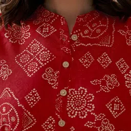 Anouk Women Dyed Kurta image 2
