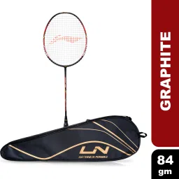 Turbo 99 Black, Red Strung Badminton Racquet-image-41