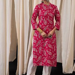 Anouk Women Floral Printed Kurta-picture-23